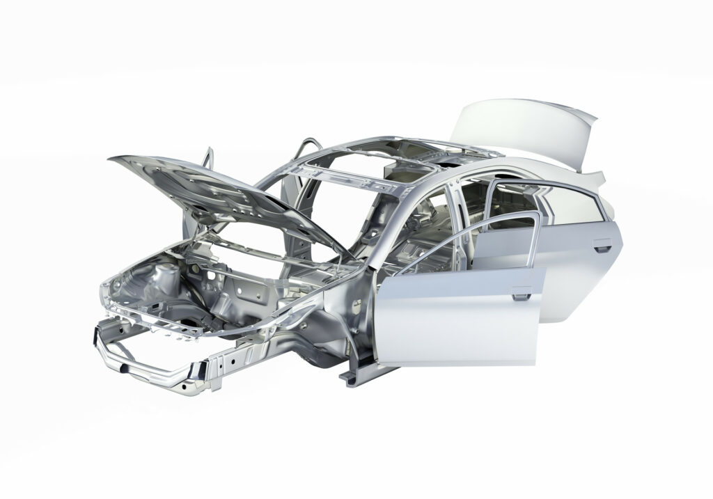 koudgewalste aluminium en stalen onderdelen voor auto's