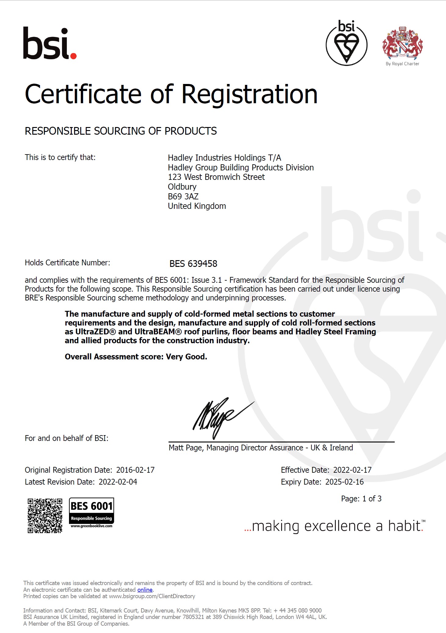BES 6001